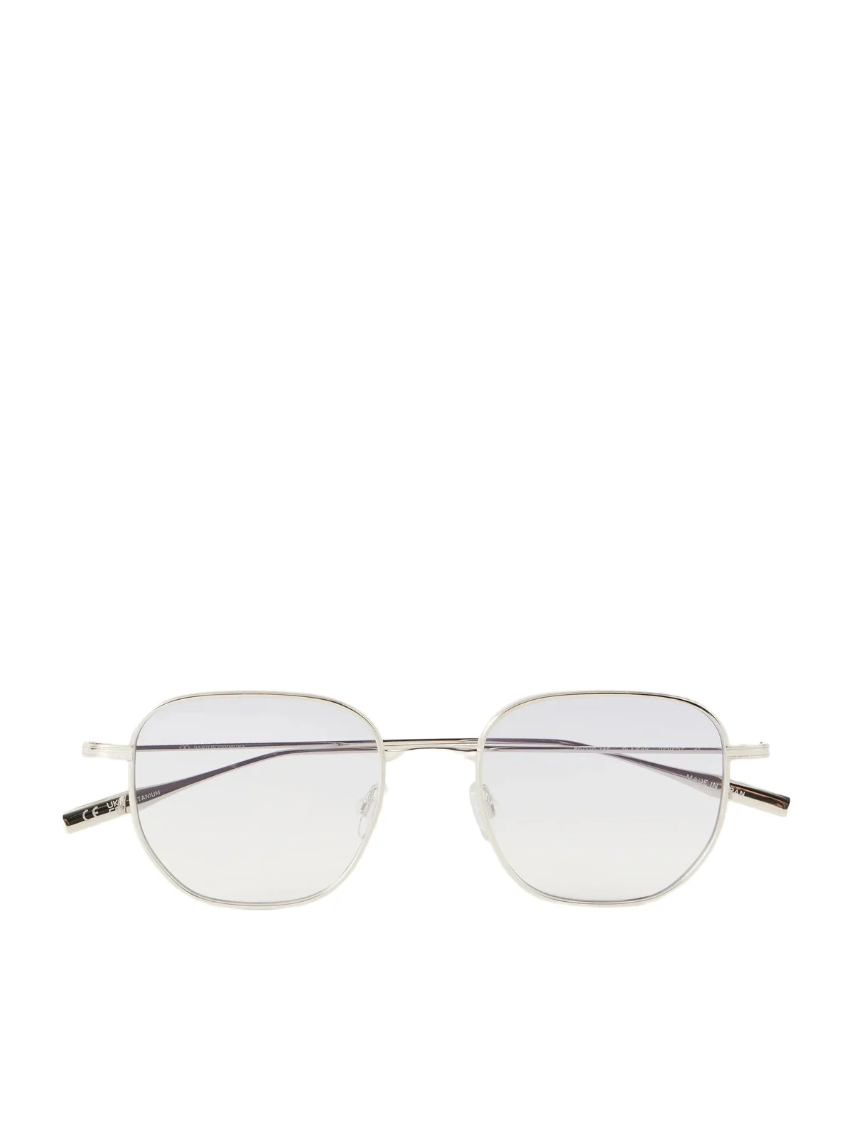 BARTON PERREIRA Revere Square-frame Platinum-tone Titanium Sunglasses