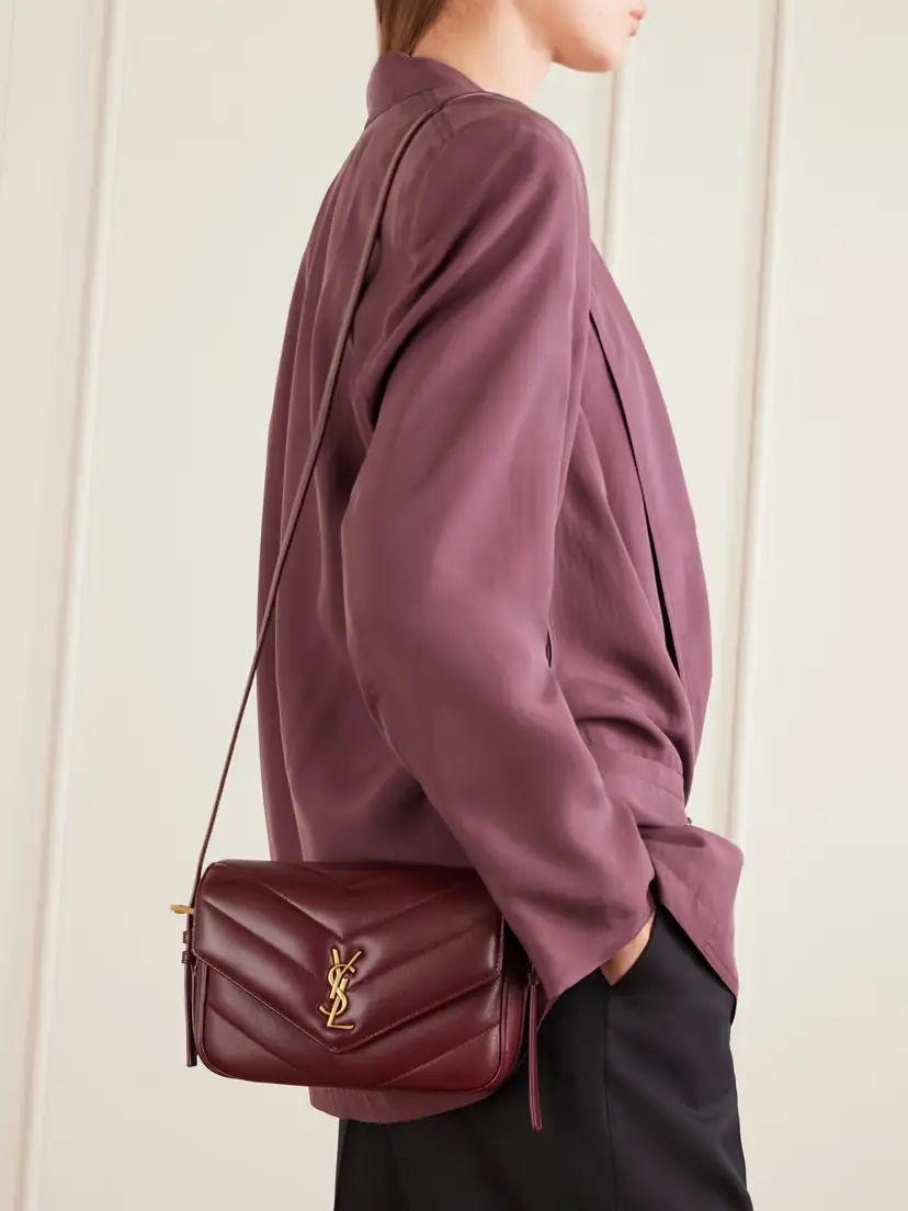 Saint Laurent Loulou Toy Matelassé Leather Shoulder Bag | Thumbnail 2 Saint Laurent Loulou Toy Matelassé Leather Shoulder Bag | Thumbnail 2