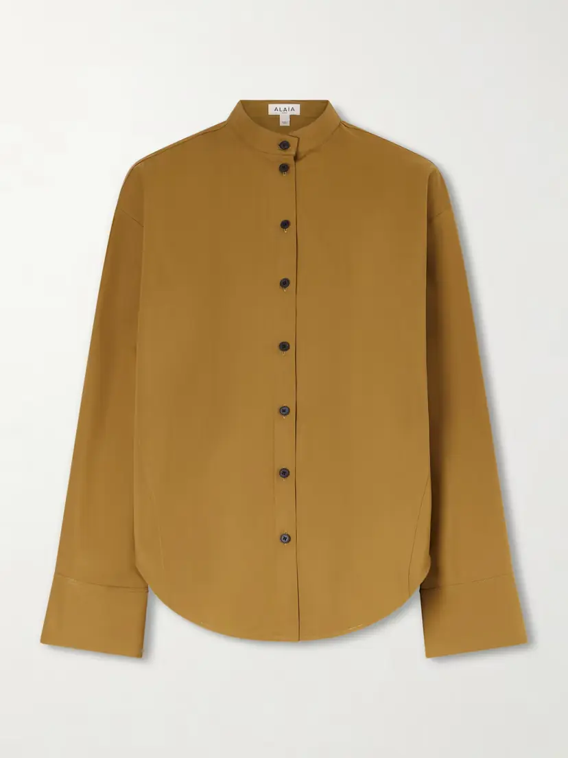 Alaïa Oversized Cotton-poplin Shirt | Thumbnail 2 Alaïa Oversized Cotton-poplin Shirt | Thumbnail 2
