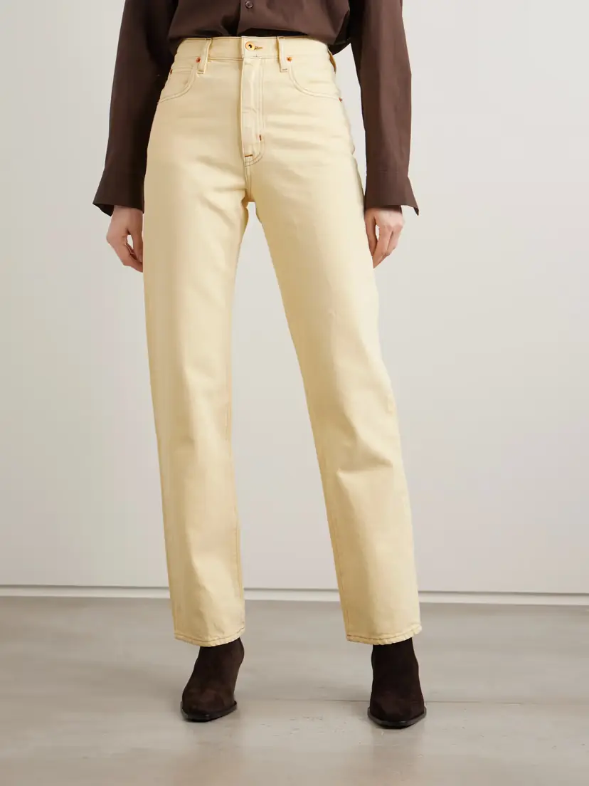 SLVRLAKE London Cropped High-rise Straight-leg Jeans | Thumbnail 3