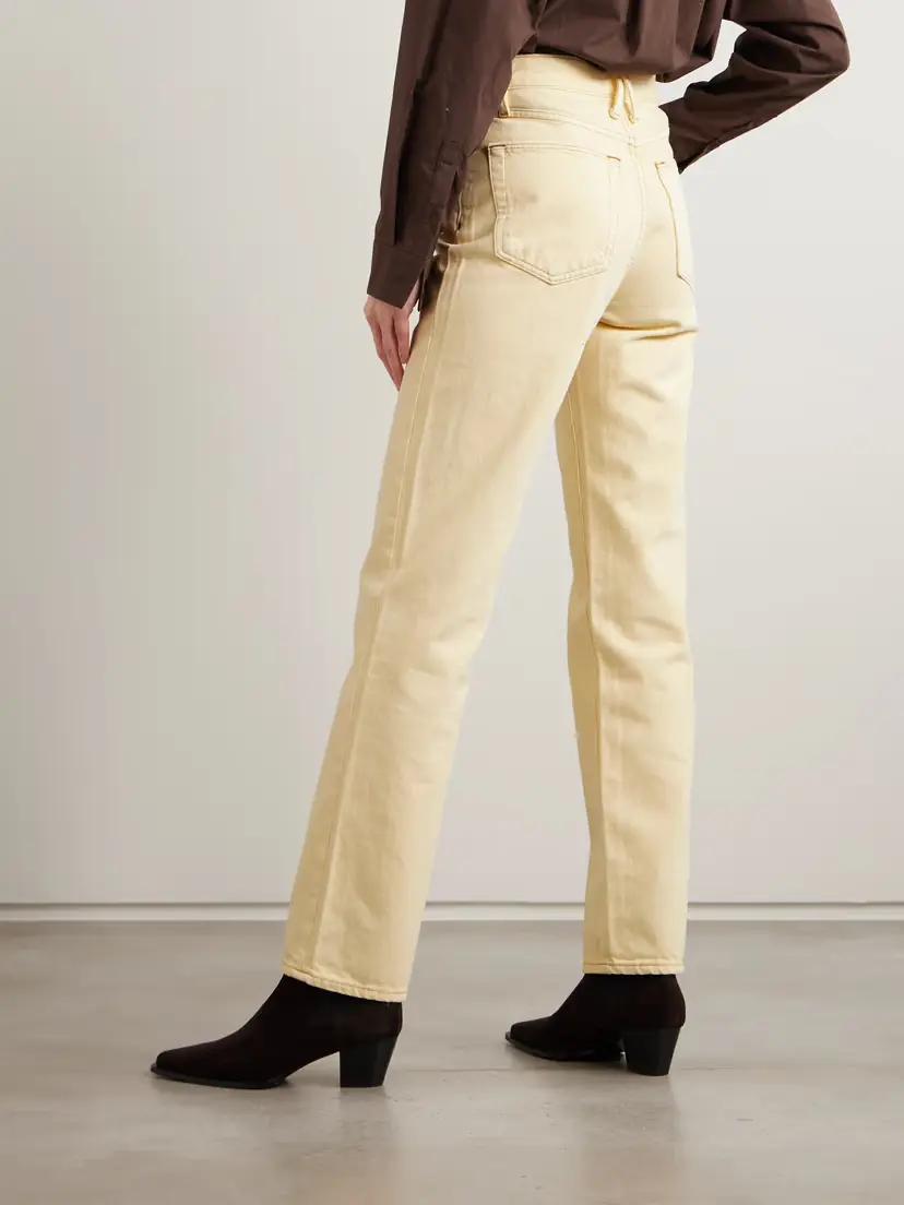 SLVRLAKE London Cropped High-rise Straight-leg Jeans | Thumbnail 4