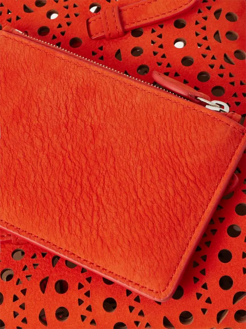 Alaïa Mina 20 Laser-cut Leather Top-handle Bag | Thumbnail 4 Alaïa Mina 20 Laser-cut Leather Top-handle Bag | Thumbnail 4