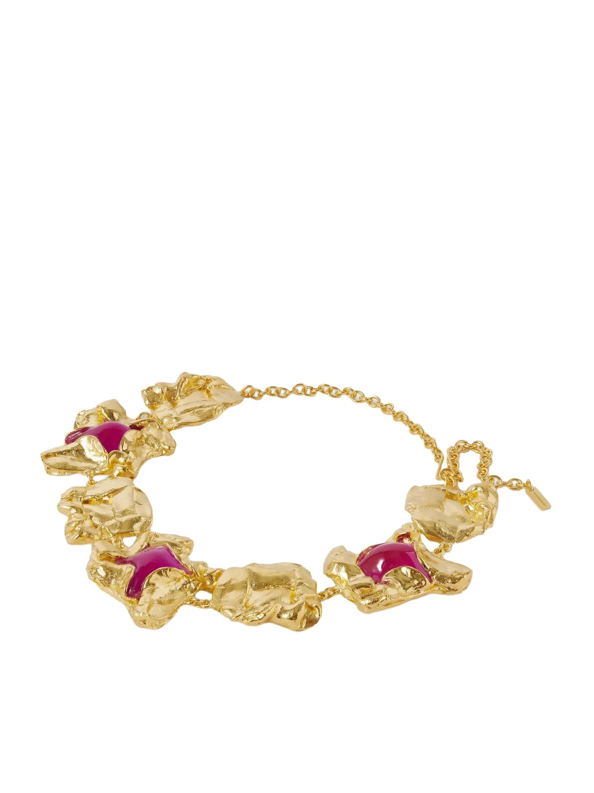 Completedworks Gold-plated And Resin Necklace - Pink