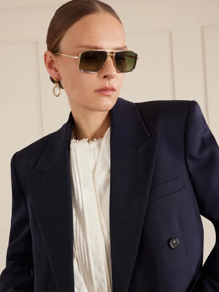Jacques Marie Mage Earl Aviator-style Titanium Sunglasses | Thumbnail 2 Jacques Marie Mage Earl Aviator-style Titanium Sunglasses | Thumbnail 2
