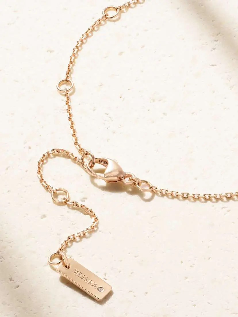 Messika Fiery 18-karat Rose Gold Diamond Necklace | Thumbnail 3 Messika Fiery 18-karat Rose Gold Diamond Necklace | Thumbnail 3