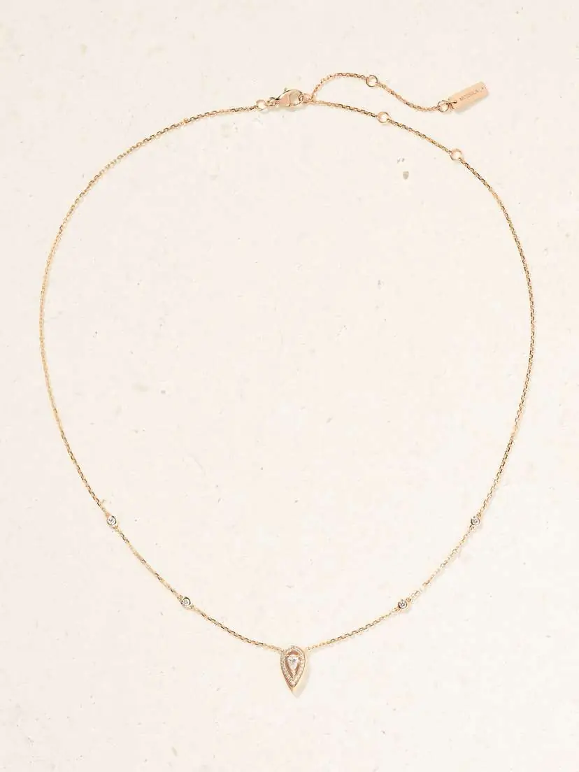 Messika Fiery 18-karat Rose Gold Diamond Necklace | Thumbnail 4 Messika Fiery 18-karat Rose Gold Diamond Necklace | Thumbnail 4