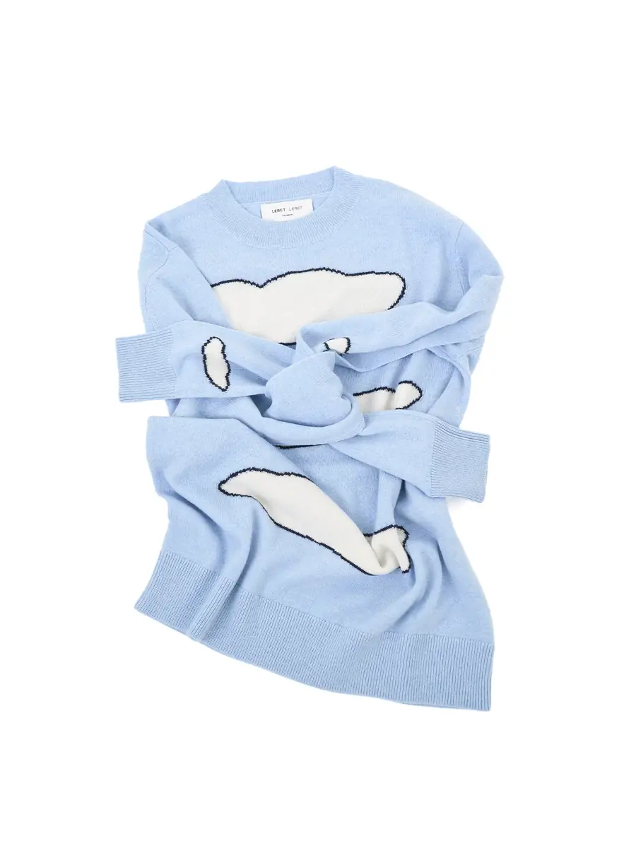 Leret Leret No. 01 Cloud Cashmere Sweater | Thumbnail 2