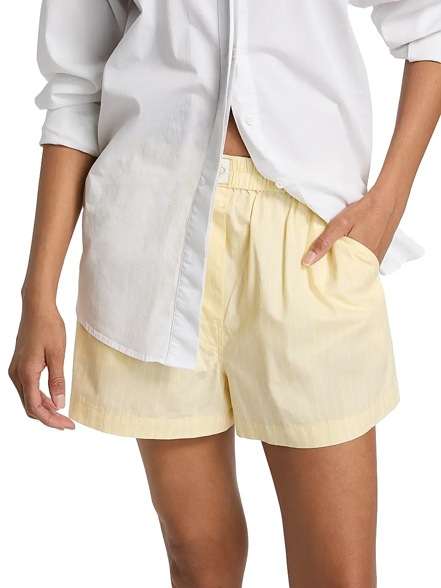 Simkhai Women's Sarah Cotton Shorts | Thumbnail 3