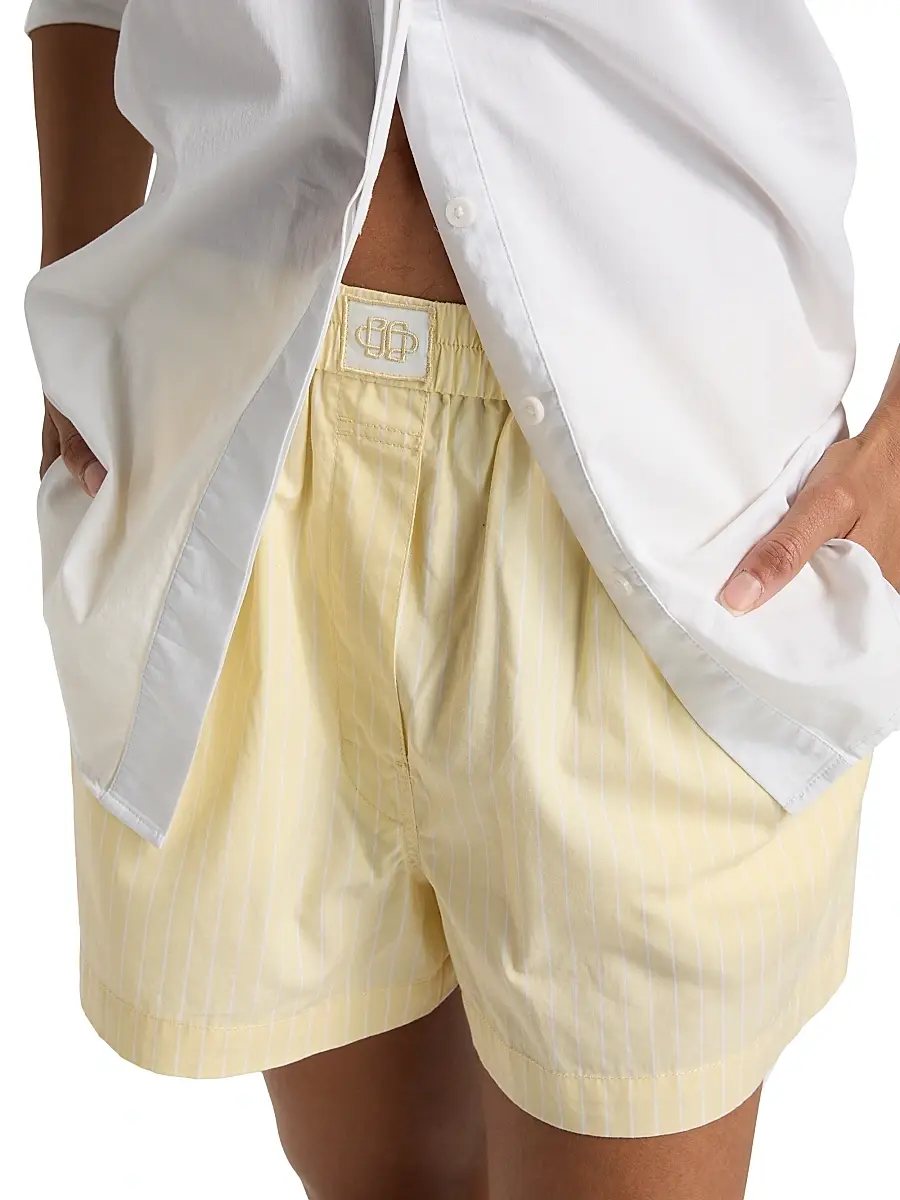 Simkhai Women's Sarah Cotton Shorts | Thumbnail 6