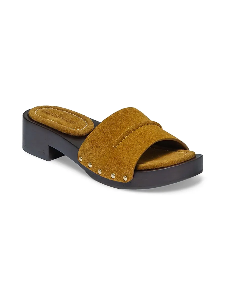 Bernardo 1946 Women's Blyde Low Heel Clog Sandals | Thumbnail 2 Bernardo 1946 Women's Blyde Low Heel Clog Sandals | Thumbnail 2