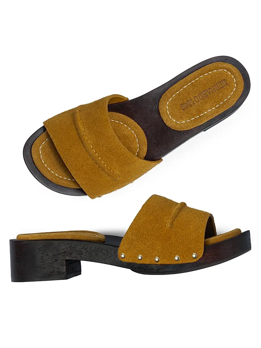 Bernardo 1946 Women's Blyde Low Heel Clog Sandals | Thumbnail 5 Bernardo 1946 Women's Blyde Low Heel Clog Sandals | Thumbnail 5
