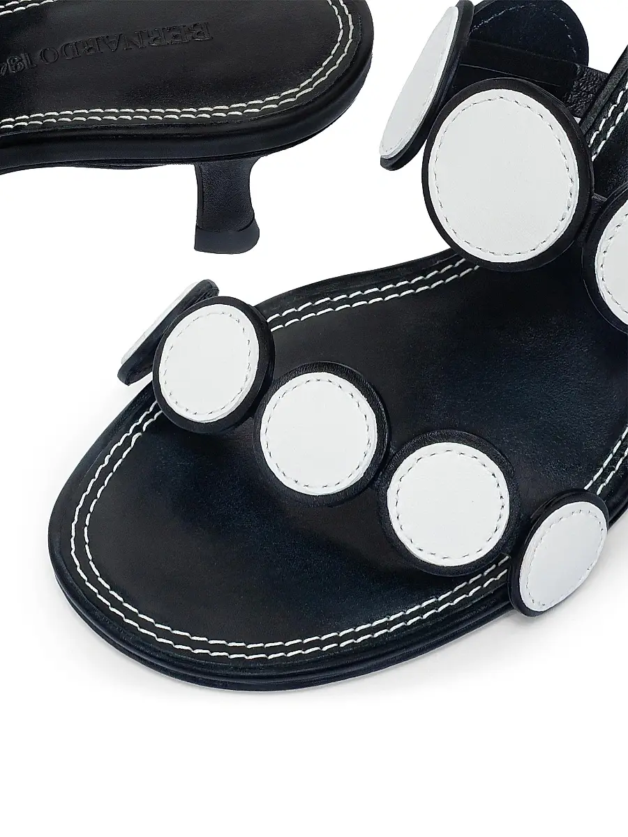 Bernardo 1946 Women's Prya Kitten Heel Sandals | Thumbnail 5 Bernardo 1946 Women's Prya Kitten Heel Sandals | Thumbnail 5