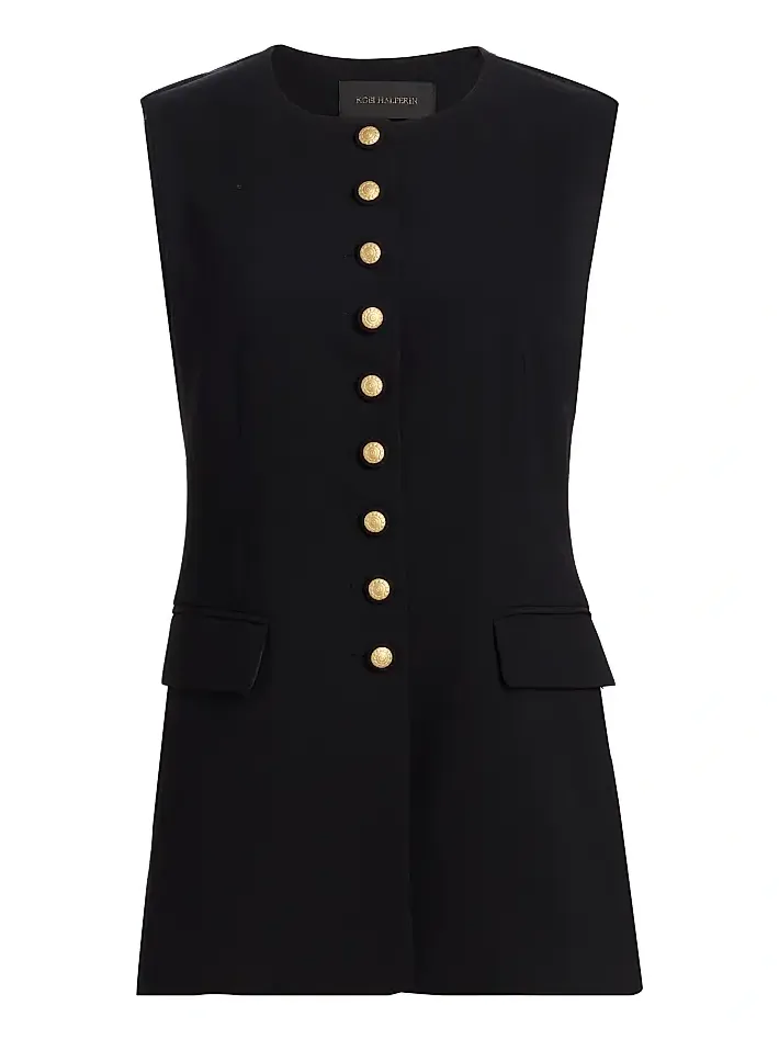 Women's Kim Longline Tailored Vest Women's Kim Longline Tailored Vest