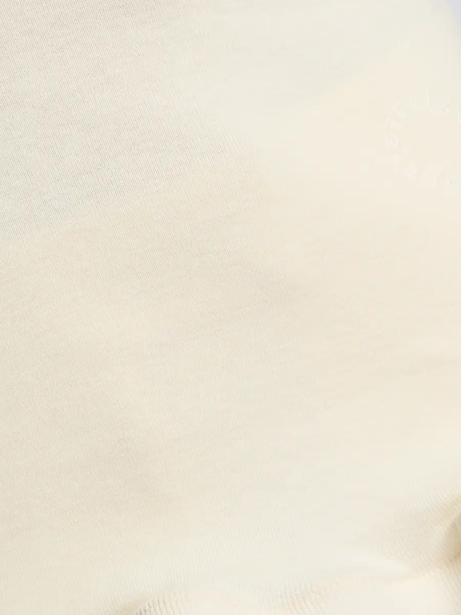Stella McCartney Women's Frilled Hem Rib-Knit Tank - Cream | Thumbnail 7 Stella McCartney Women's Frilled Hem Rib-Knit Tank - Cream | Thumbnail 7