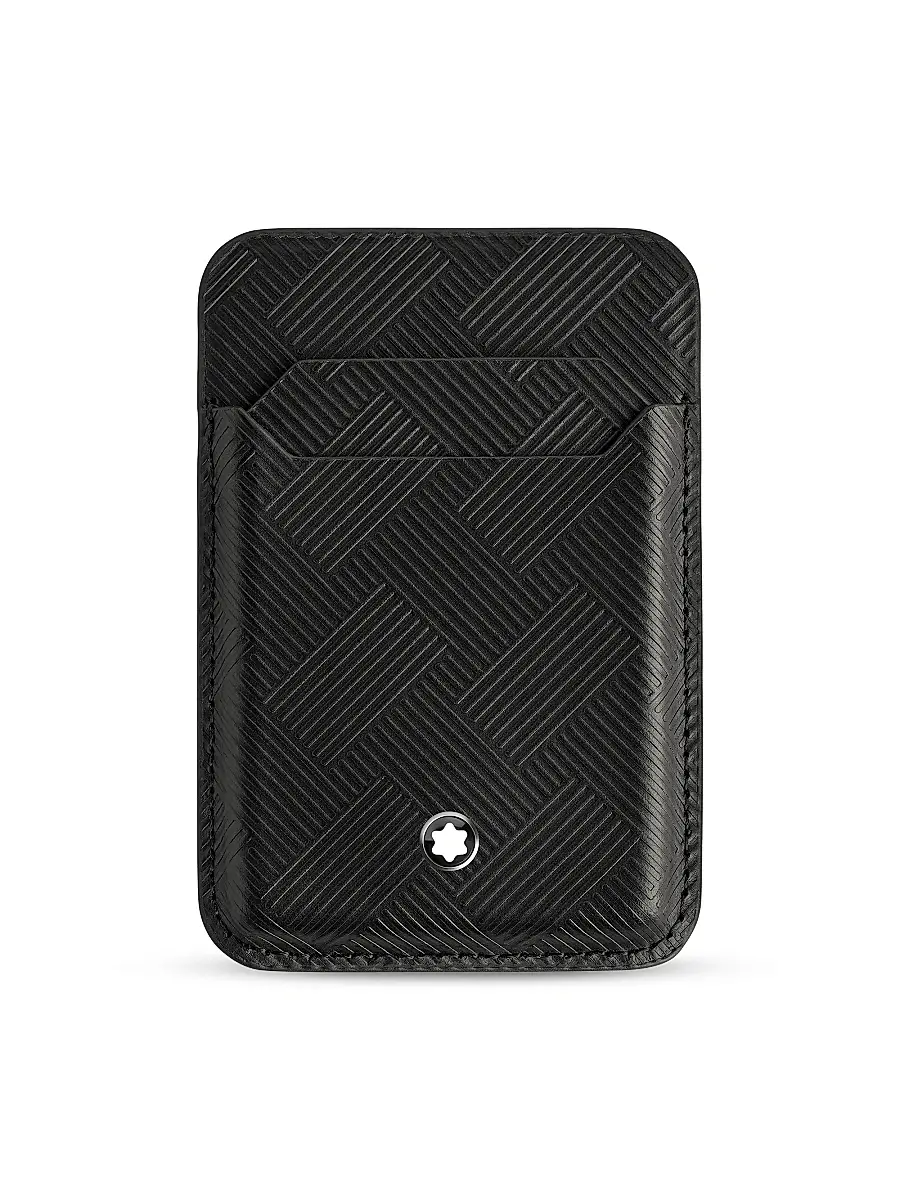 Montblanc Men's Extreme 3.0 MagSafe Card Holder - Black | Image 1 Montblanc Men's Extreme 3.0 MagSafe Card Holder - Black | Image 1