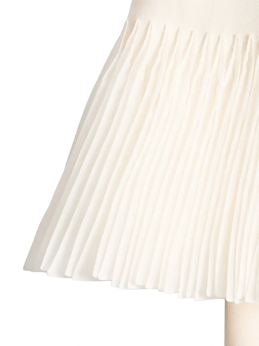 Valentino Garavani Women's Embroidered Crepe Couture Short Dress | Thumbnail 6