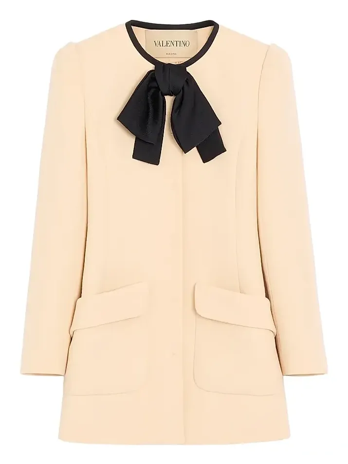 Valentino Women's Wool Crepe Caban