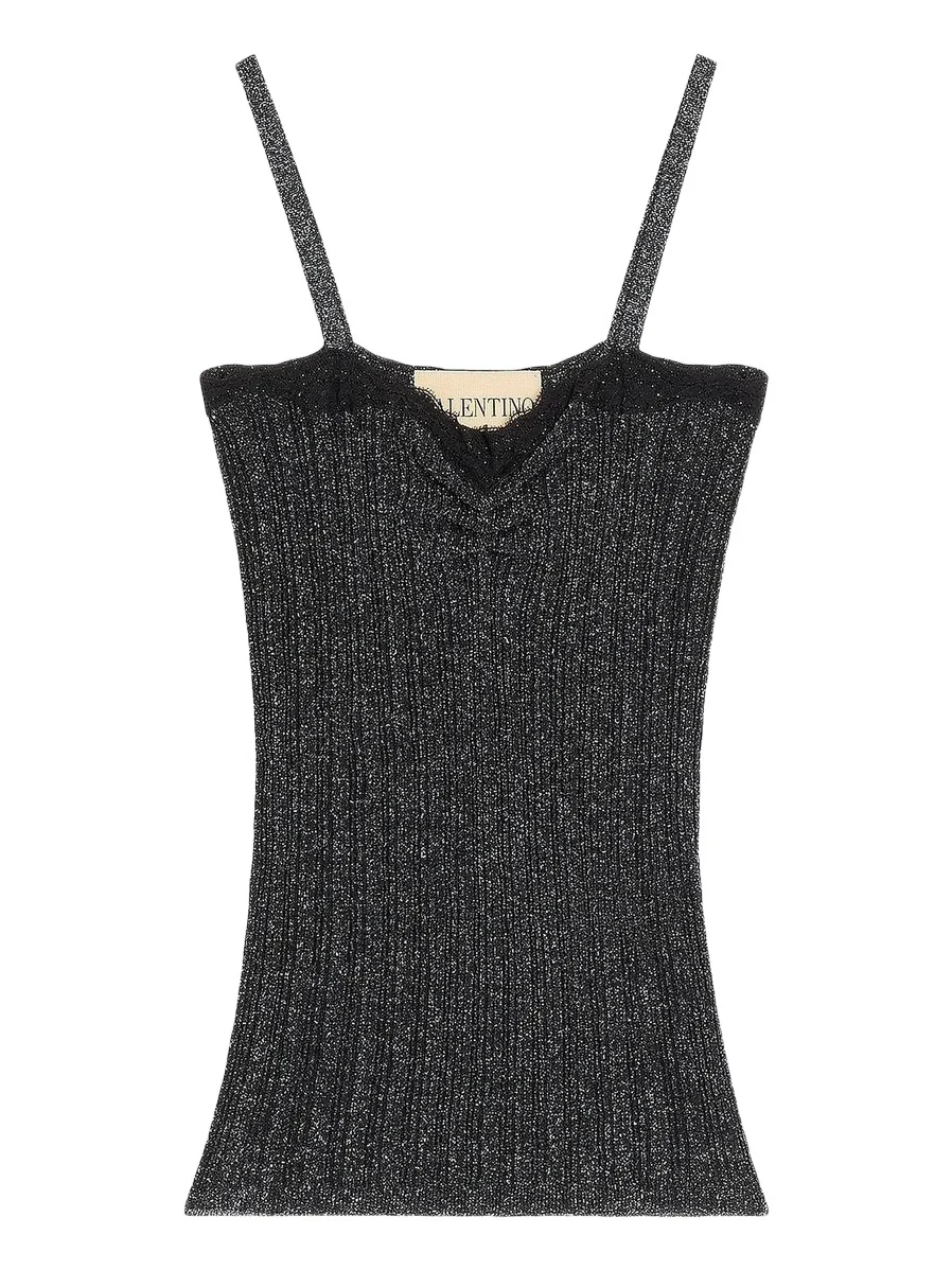 Women's Lurex Knit Top