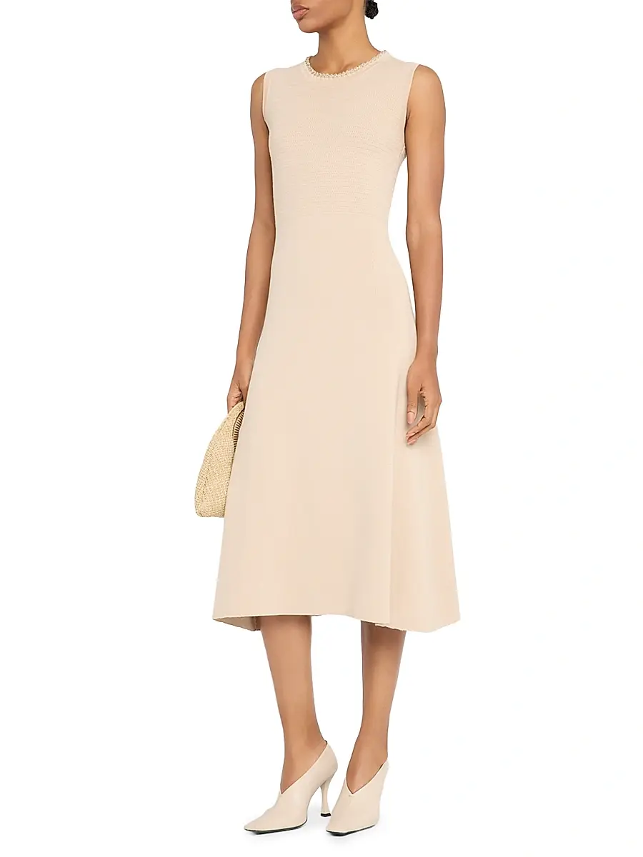 Fabiana Filippi Compact Midi-Dress 64% Off | Vêtir