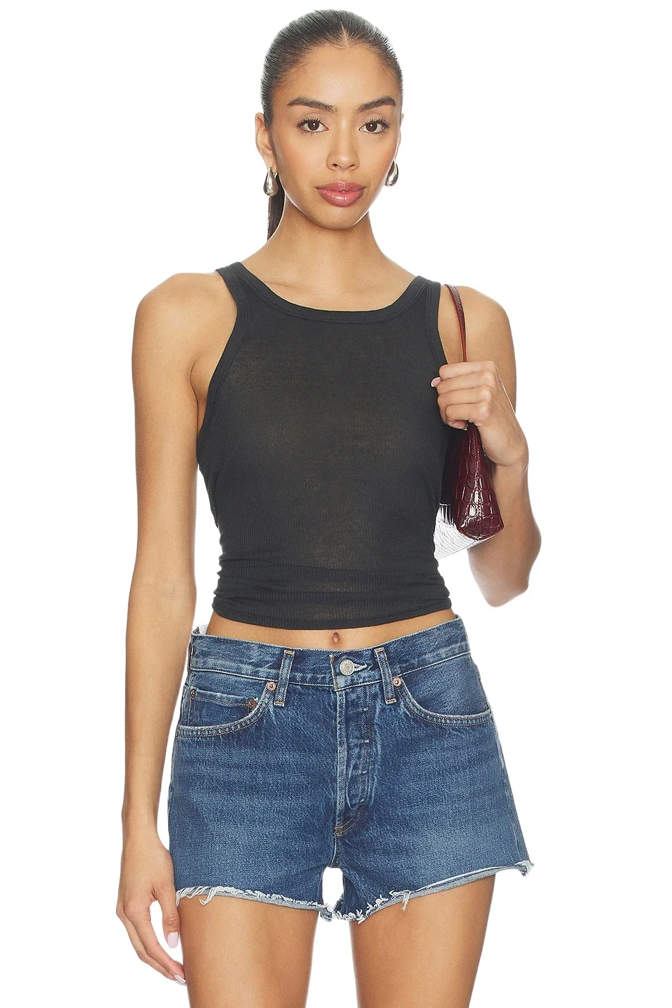 Skims Sheer Cotton Tank