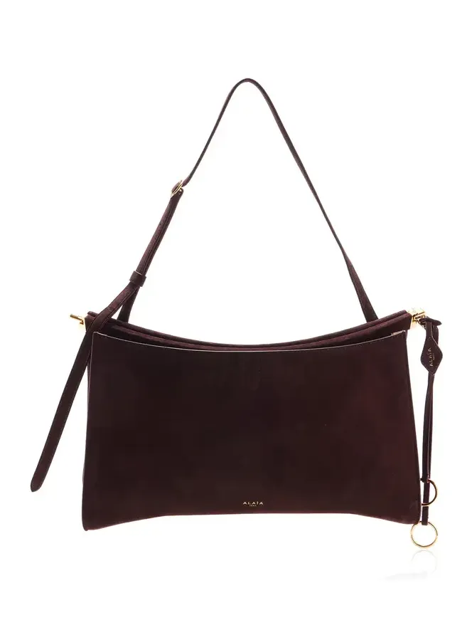 Alaïa Le Click Pocket 35 Suede Bag