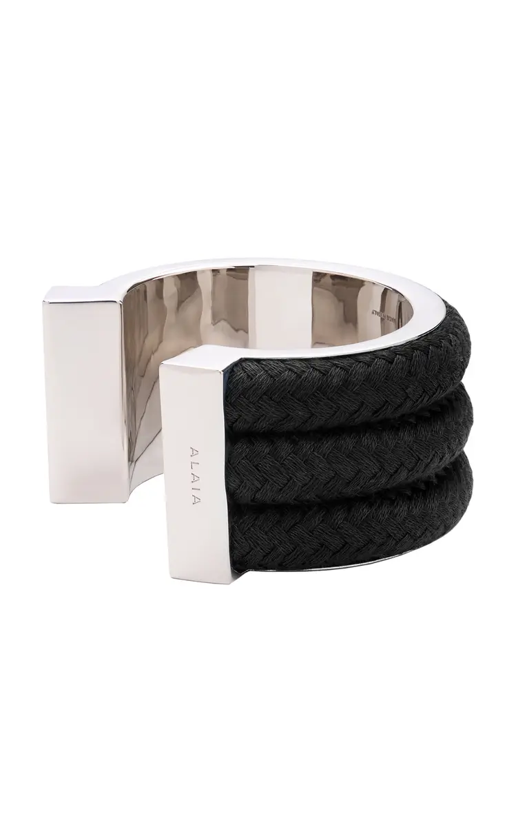 ALAÏA Cotton Cord Cuff | Image 1 ALAÏA Cotton Cord Cuff | Image 1