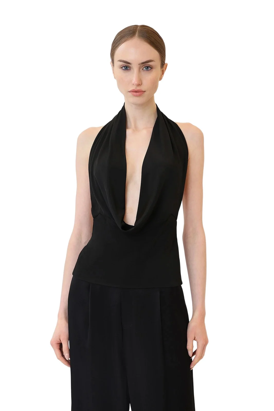 Jersey Cowl Neck Top Jersey Cowl Neck Top