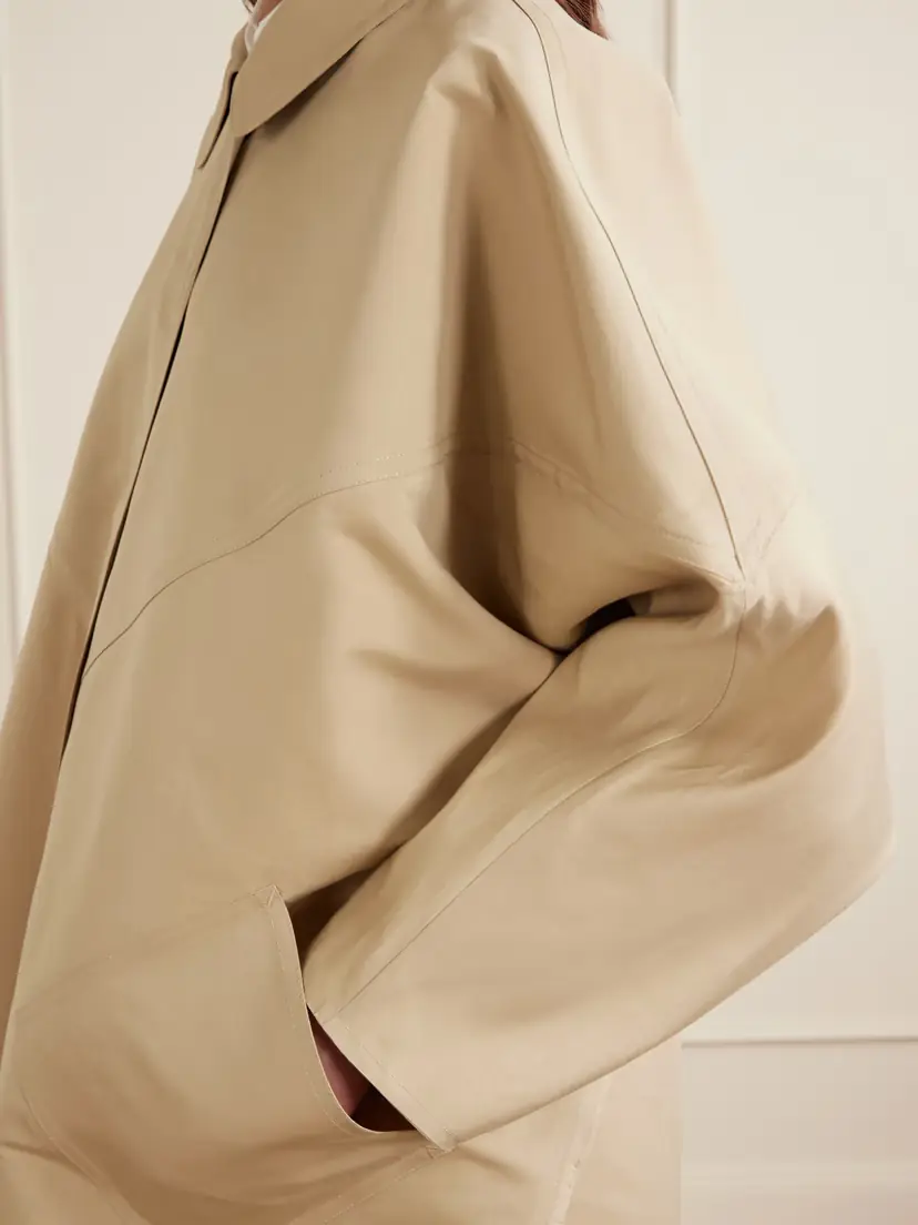 FFORME Vada Cotton-silk Faille Parka | Thumbnail 5