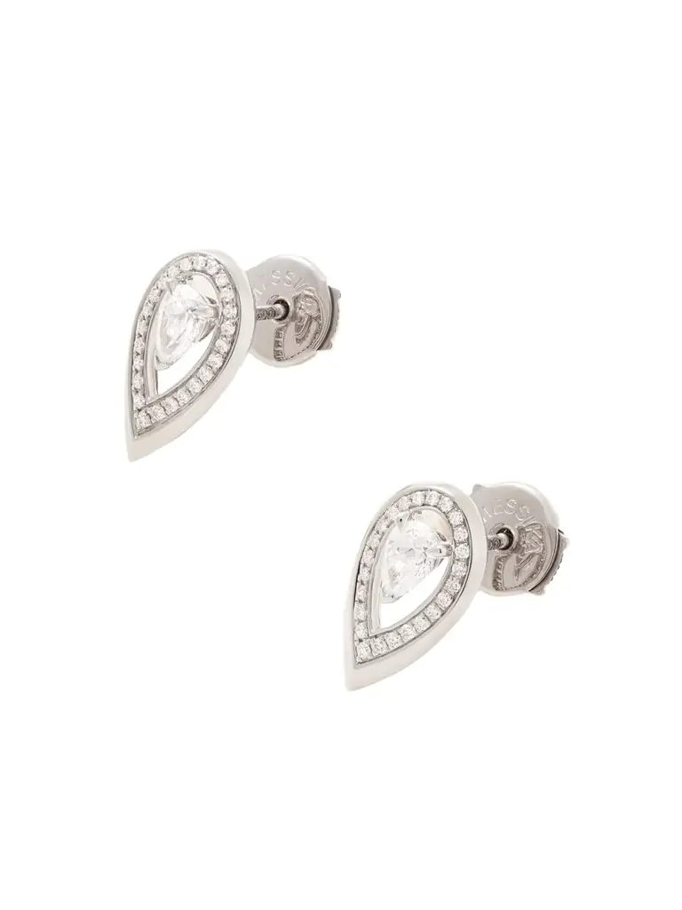 Messika Firey 18-karat White Gold Diamond Earrings | Image 1 Messika Firey 18-karat White Gold Diamond Earrings | Image 1