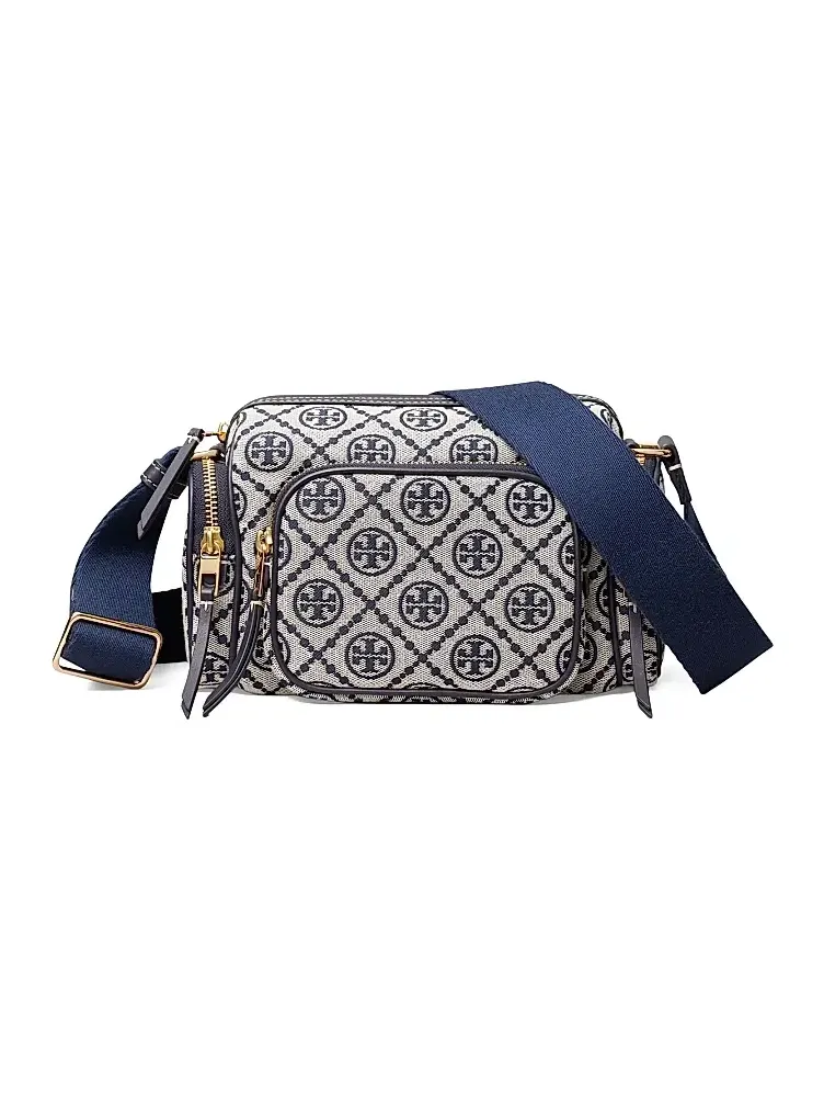 Women's T Monogram Jacquard Crossbody Bag