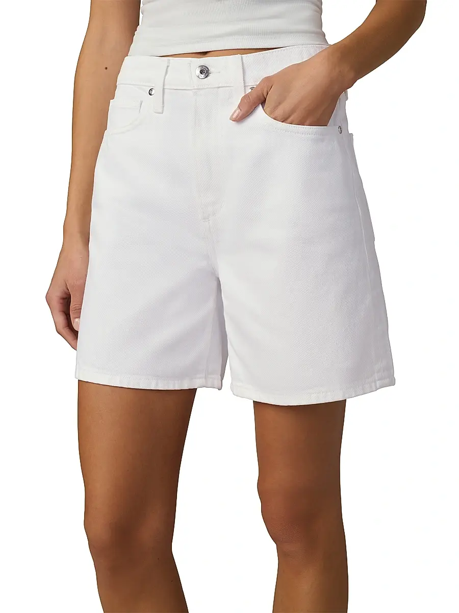 Joe's Jeans Women's The Harlowe Cotton-Blend Denim Shorts | Thumbnail 6 Joe's Jeans Women's The Harlowe Cotton-Blend Denim Shorts | Thumbnail 6