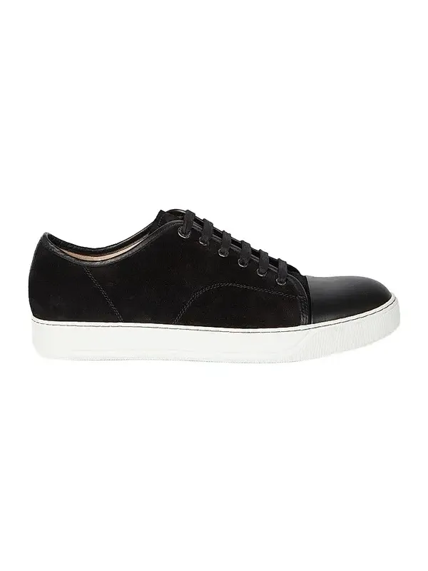 Men's Suede Cap Toe Sneakers