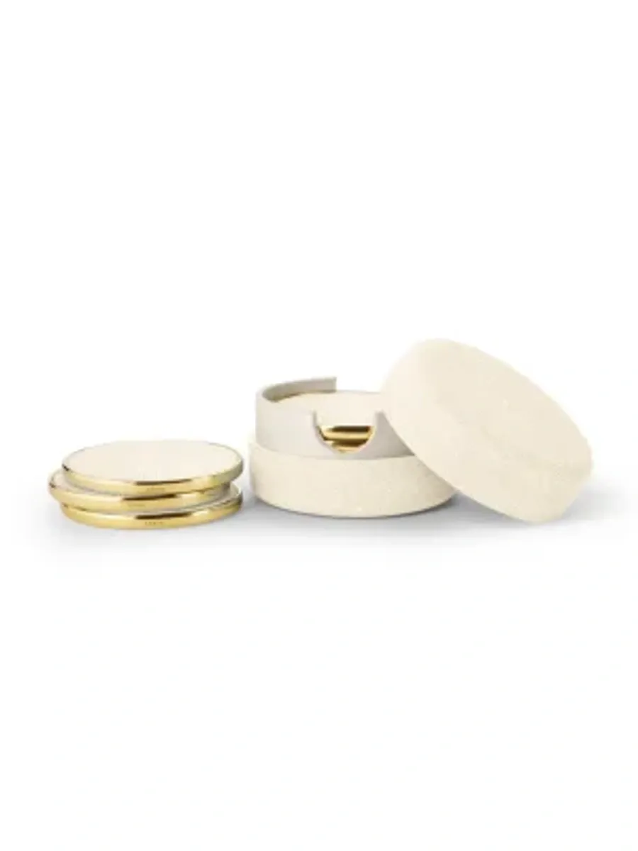 AERIN Shagreen Coasters/Set of 4 | Thumbnail 2 AERIN Shagreen Coasters/Set of 4 | Thumbnail 2