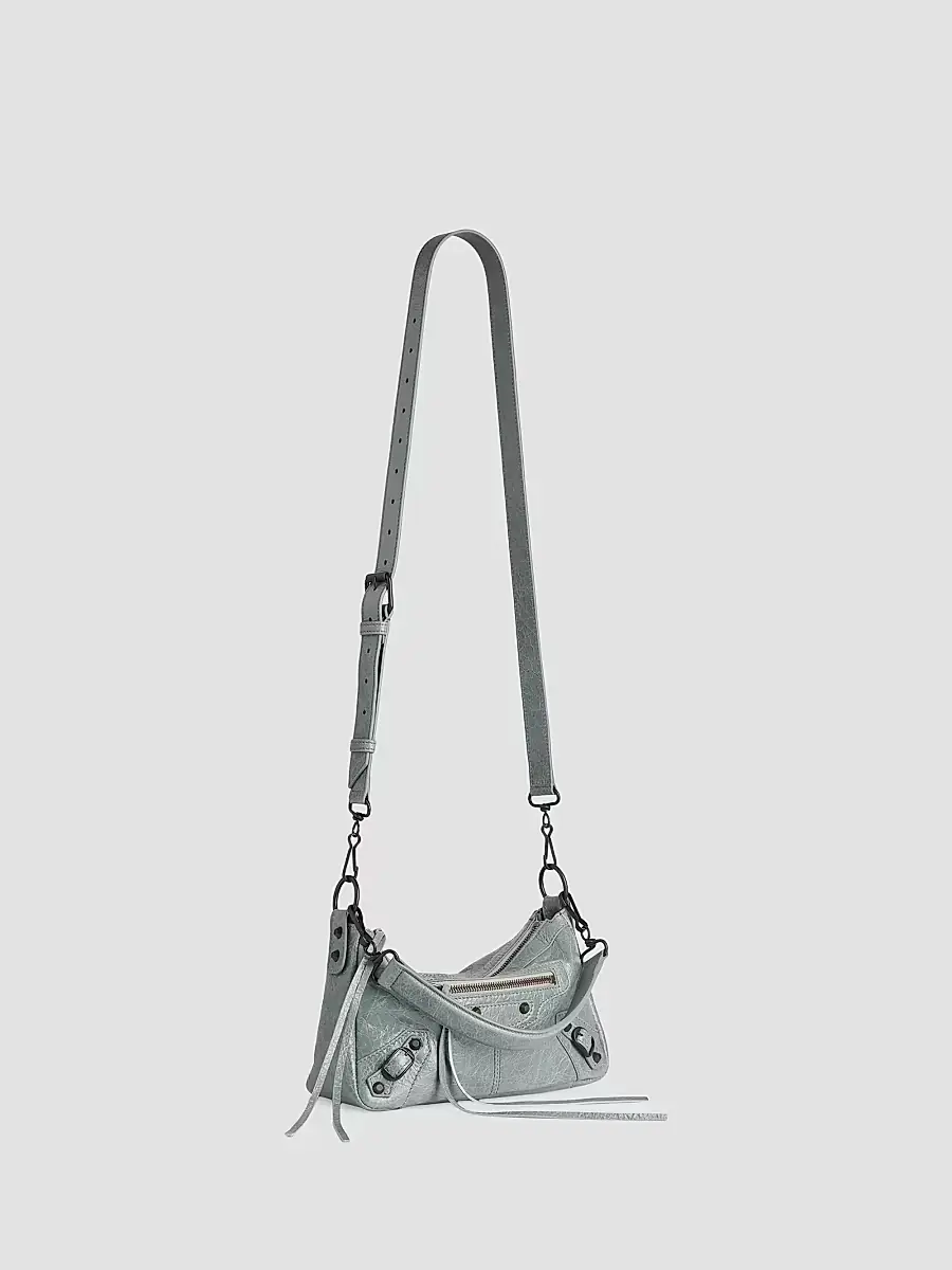 Balenciaga Men's Le City Moto Small Crossbody Bag | Thumbnail 2