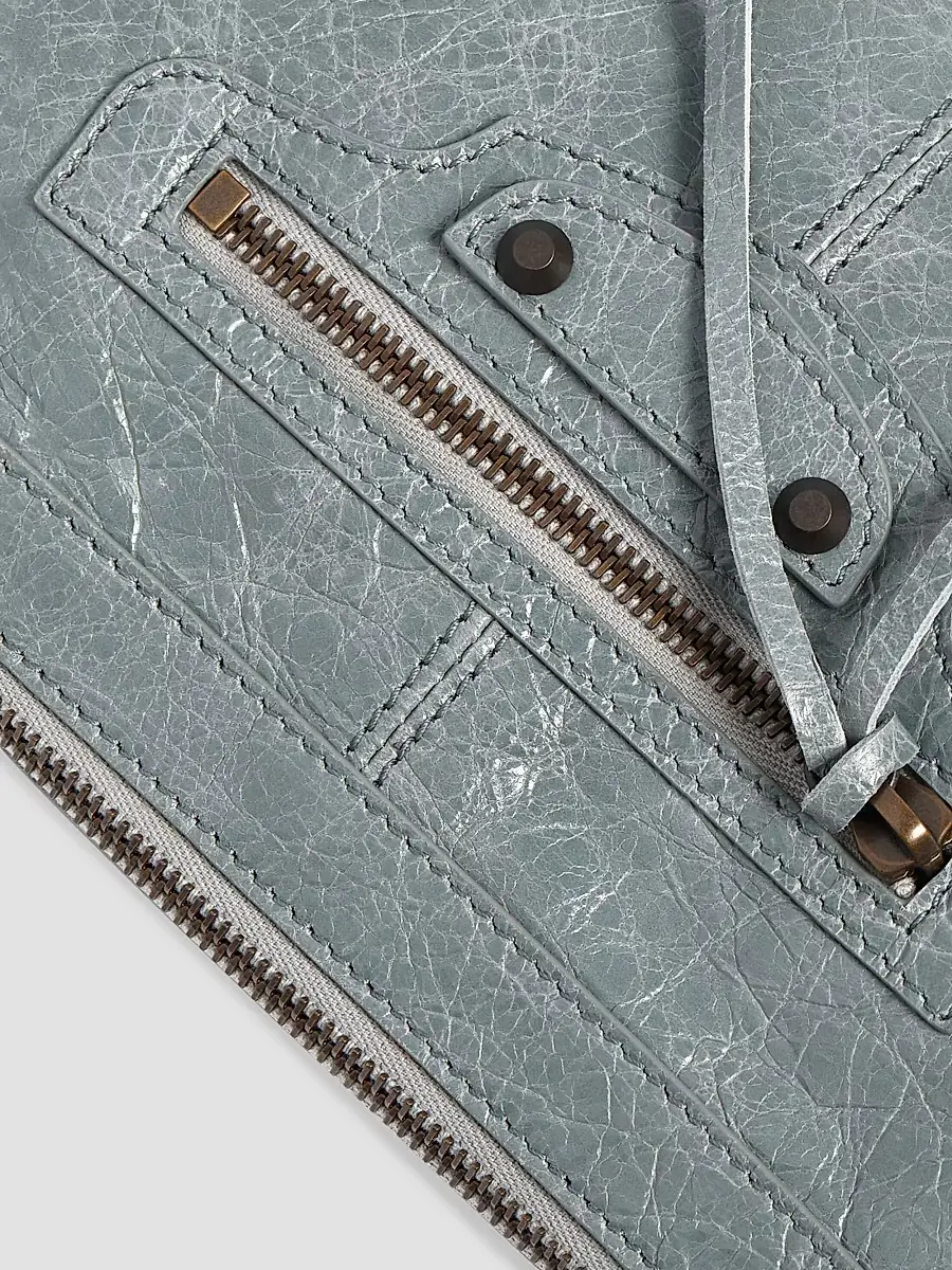 Balenciaga Men's Le City Moto Small Crossbody Bag | Thumbnail 6
