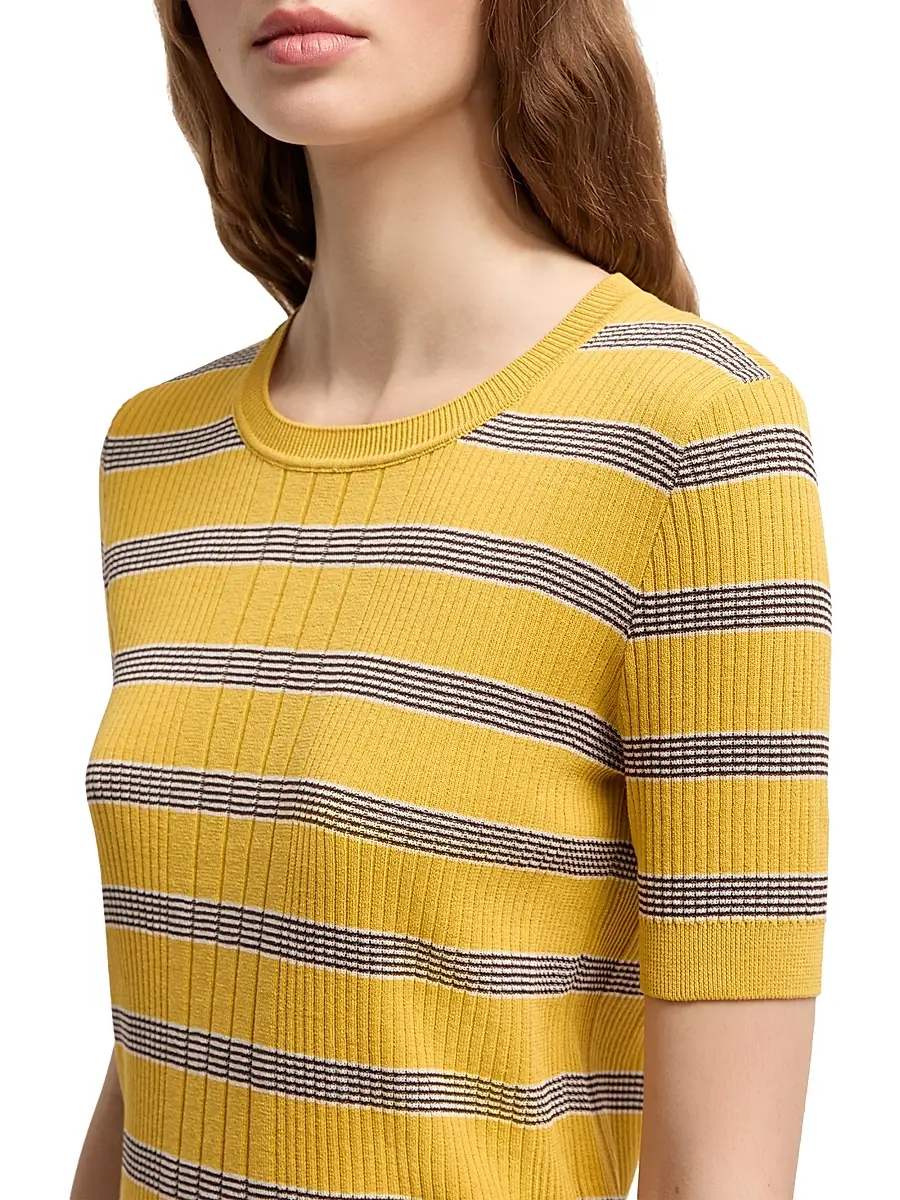 Moncler Women's T-Shirt in Cotton | Thumbnail 4 Moncler Women's T-Shirt in Cotton | Thumbnail 4