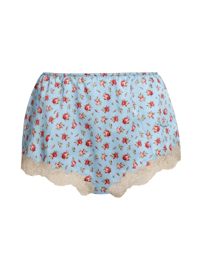 Women's Guaina Floral Silk-Blend Satin Briefs Women's Guaina Floral Silk-Blend Satin Briefs