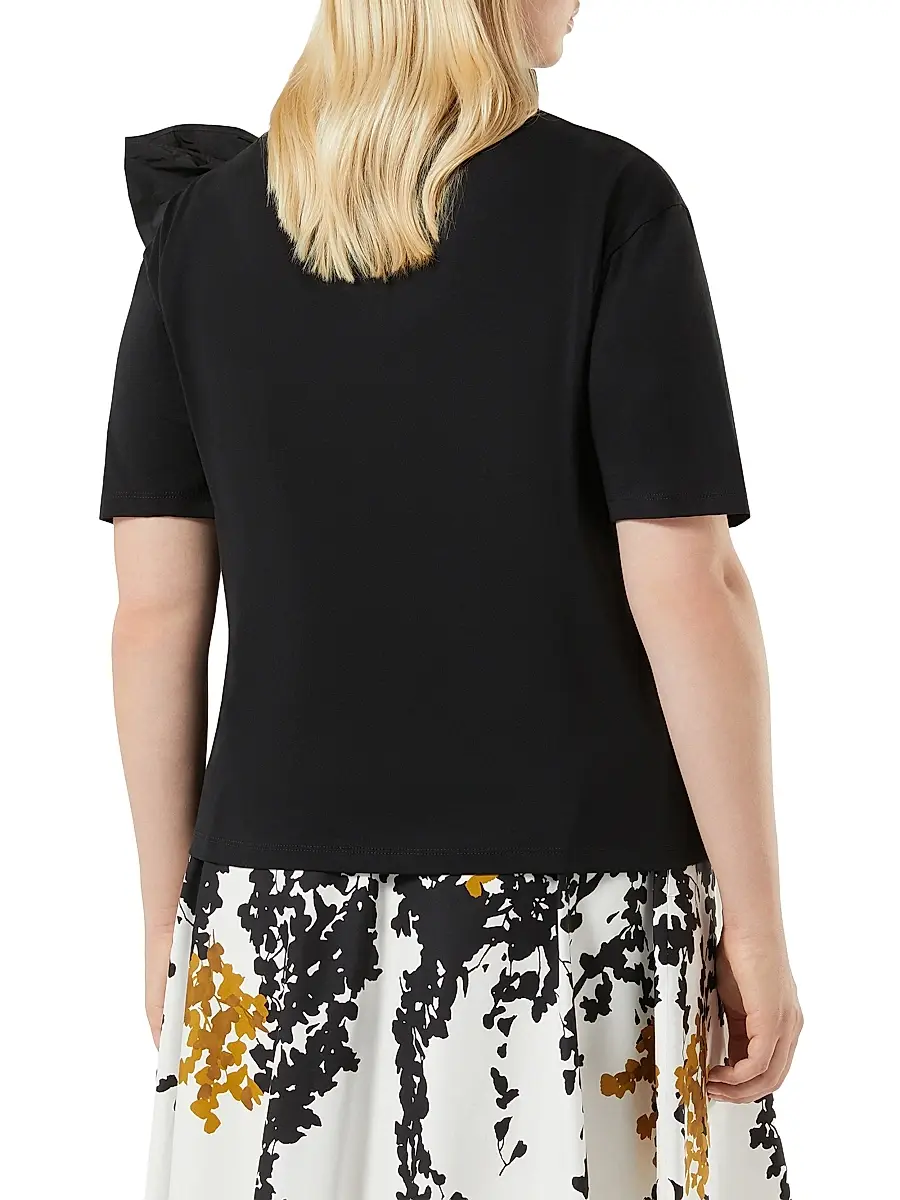 Marina Rinaldi Women's Jersey and Taffeta T-Shirt | Thumbnail 4