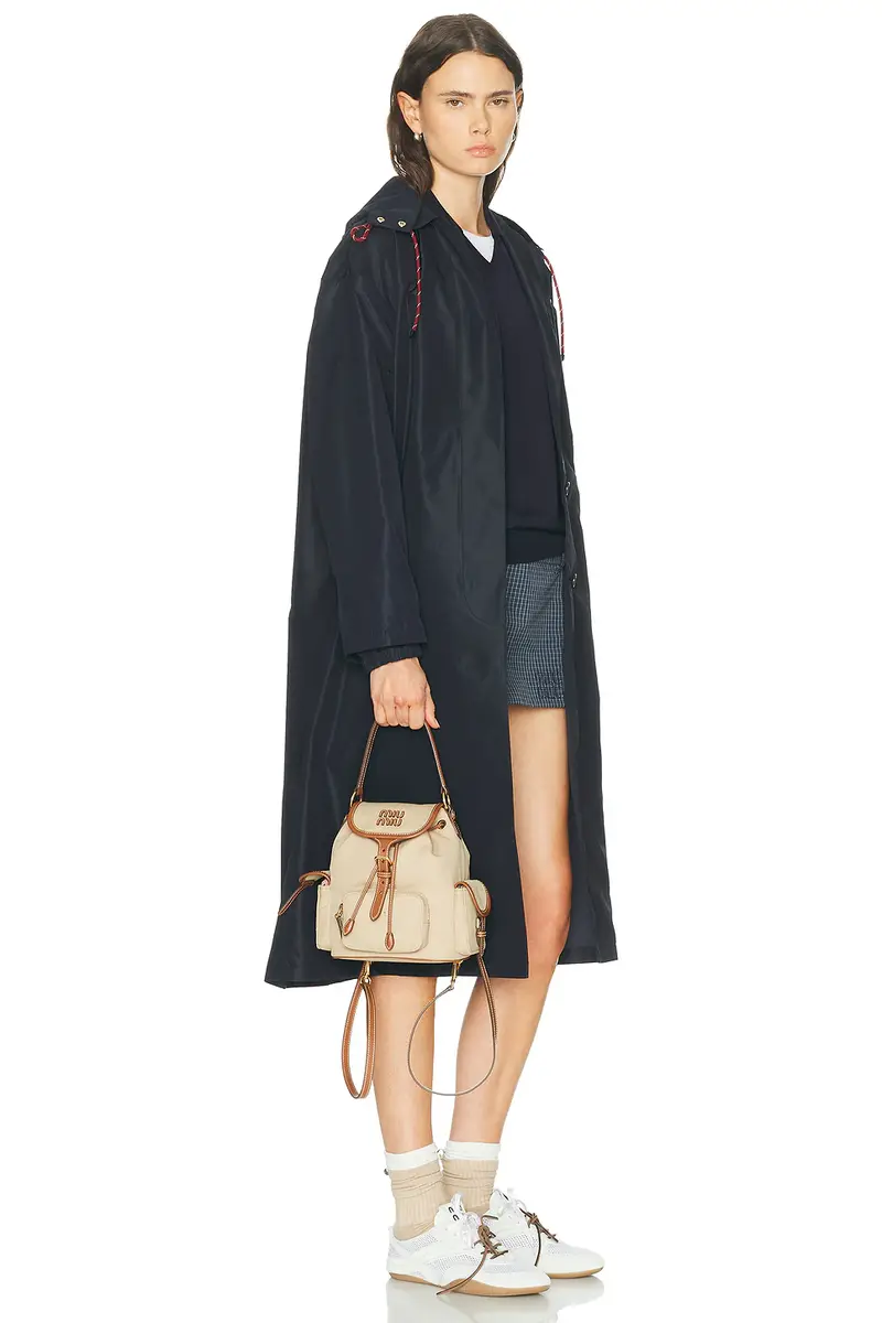 Miu Miu Canapa Soft Calf Mini Backpack | Thumbnail 2 Miu Miu Canapa Soft Calf Mini Backpack | Thumbnail 2