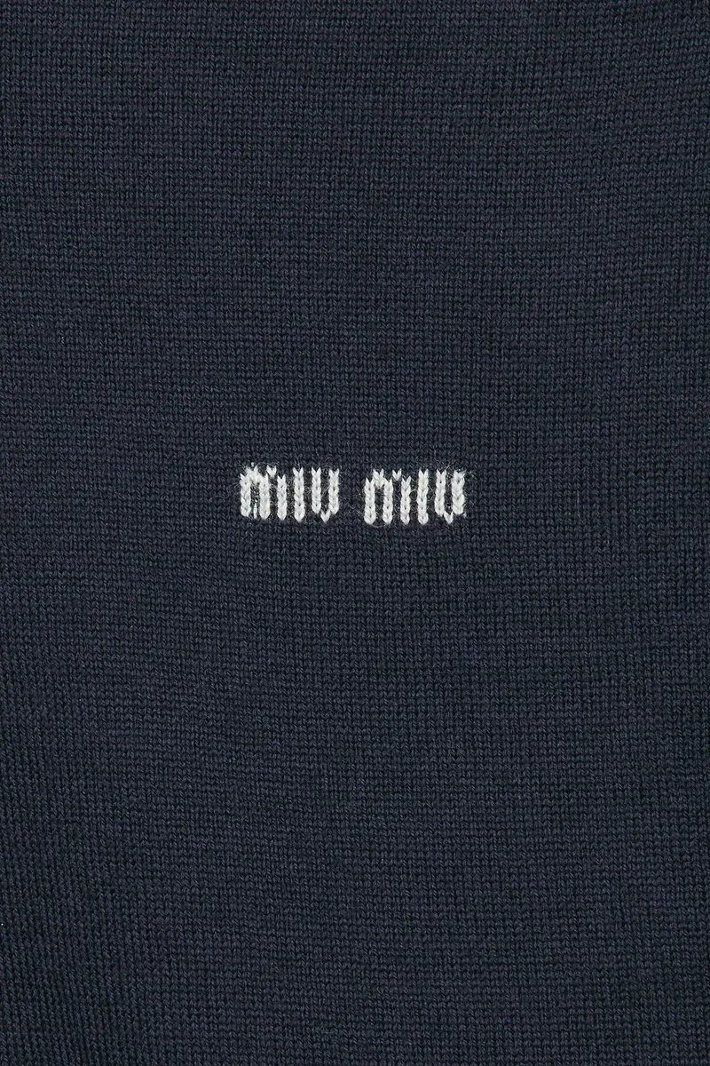Miu Miu Wool F.14 Sweater | Thumbnail 5 Miu Miu Wool F.14 Sweater | Thumbnail 5