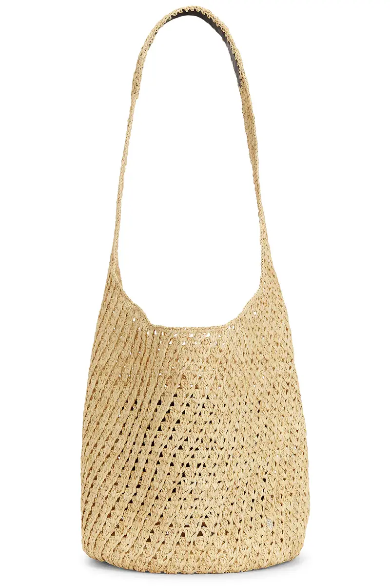 Helen Kaminski Lani Raffia Crochet Sac Bag