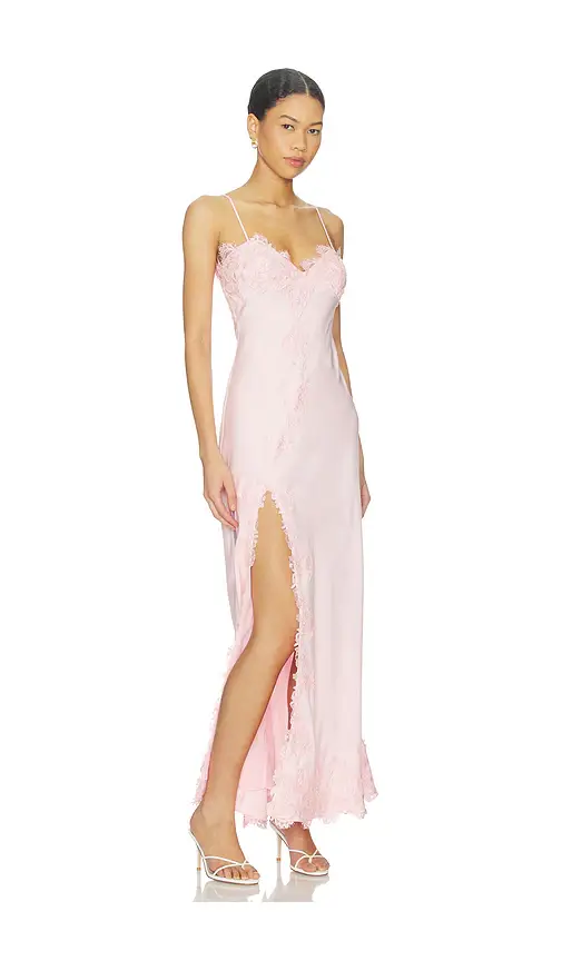 Bardot Alerie Lace Satin Maxi Dress | Thumbnail 2 Bardot Alerie Lace Satin Maxi Dress | Thumbnail 2