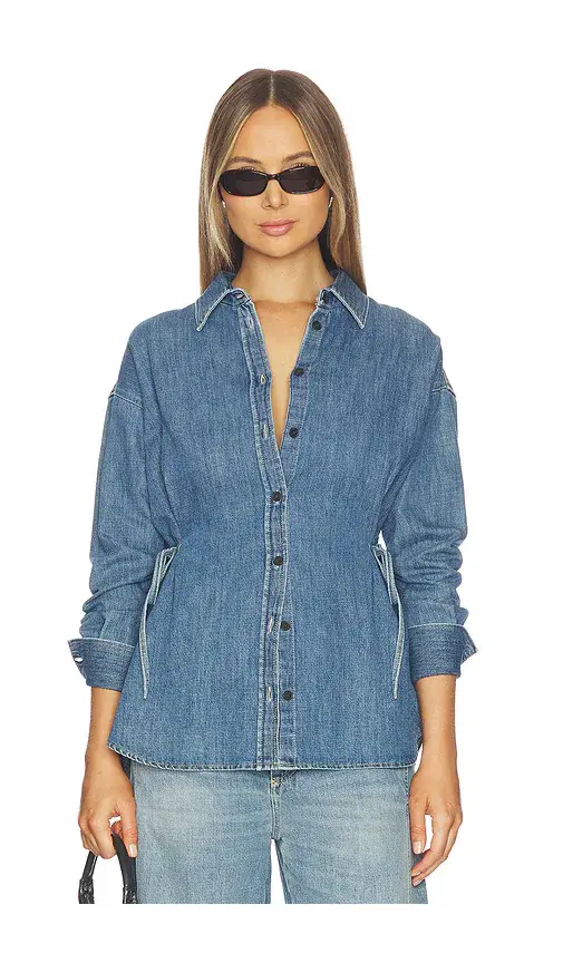 Closed N Waisted Strap Blouse