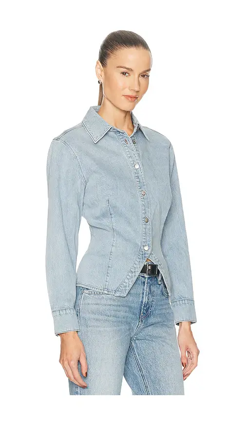 Hudson Jeans Button Up Long Sleeve Shirt | Thumbnail 2 Hudson Jeans Button Up Long Sleeve Shirt | Thumbnail 2