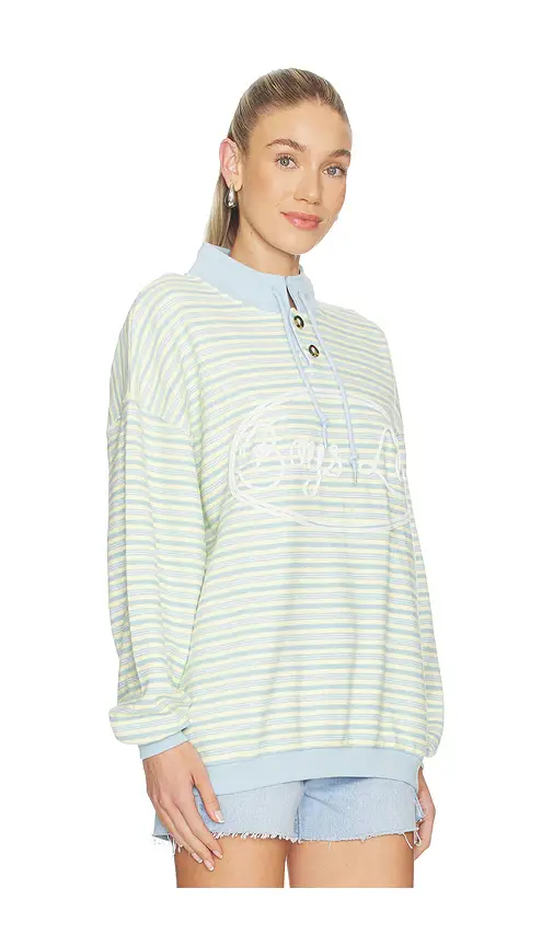 Boys Lie Honor Roll Henley Crewneck Sweatshirt | Thumbnail 2 Boys Lie Honor Roll Henley Crewneck Sweatshirt | Thumbnail 2