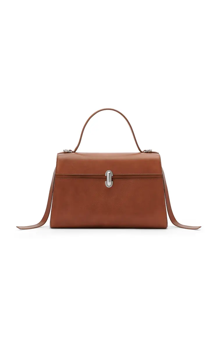 Soft Symmetry Leather Bag