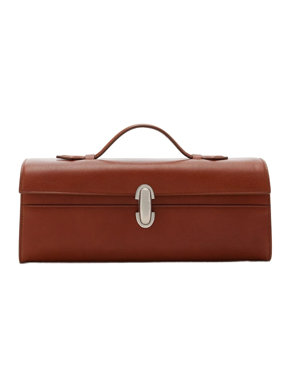 Slim Symmetry Leather Pochette