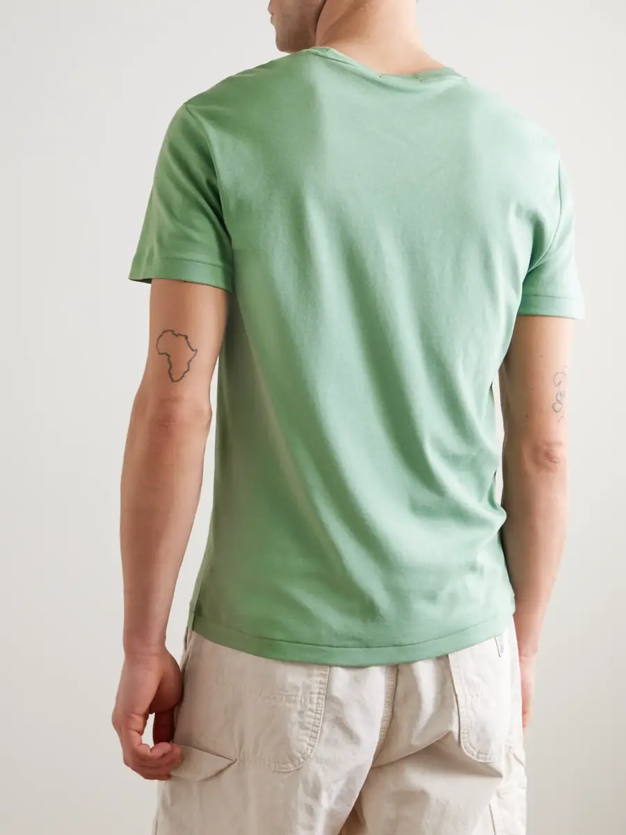 Polo Ralph Lauren Logo-Embroidered Cotton-Jersey T-Shirt - Men | Thumbnail 3 Polo Ralph Lauren Logo-Embroidered Cotton-Jersey T-Shirt - Men | Thumbnail 3