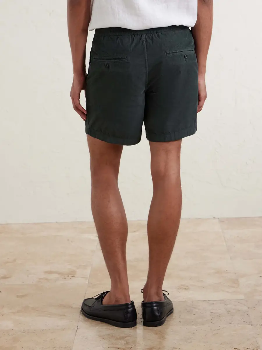 Slowear Straight-Leg Cotton-Corduroy Drawstring Shorts - Men | Thumbnail 4 Slowear Straight-Leg Cotton-Corduroy Drawstring Shorts - Men | Thumbnail 4