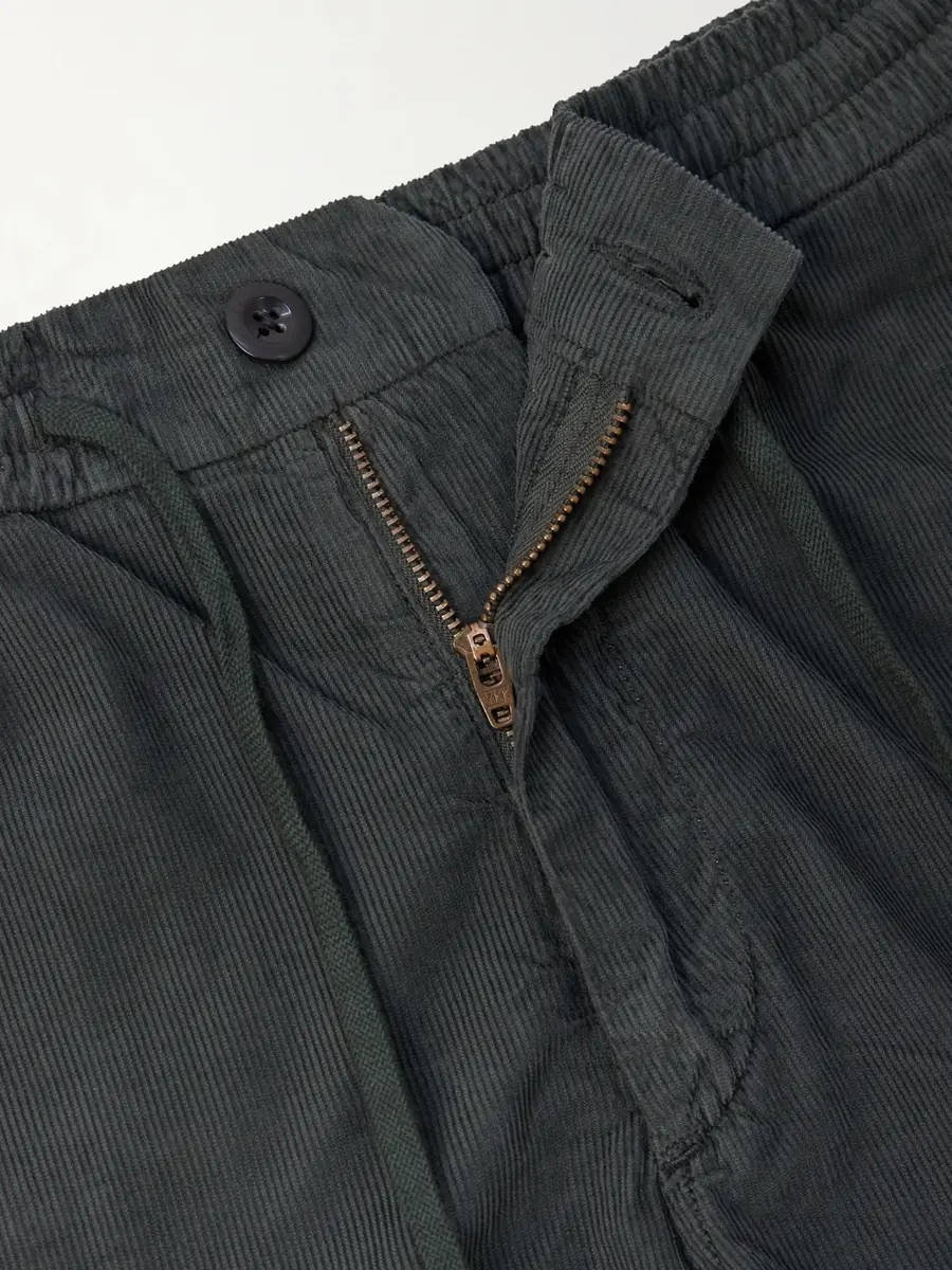 Slowear Straight-Leg Cotton-Corduroy Drawstring Shorts - Men | Thumbnail 6 Slowear Straight-Leg Cotton-Corduroy Drawstring Shorts - Men | Thumbnail 6